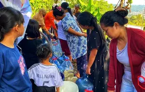 Sumur Mengering, Ratusan Warga Sukabumi Krisis Air Bersih
