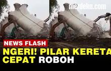 VIDEO: Hasil Investigasi Temukan Penyebab Pilar Kereta Cepat Roboh Timpa Ekskavator