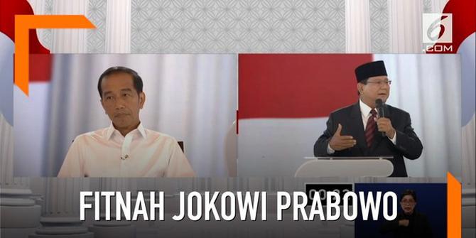 VIDEO: Jokowi dan Prabowo Merasa Saling Difitnah
