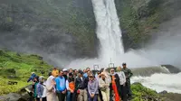 Munggahan Seru Menjelang Ramadan di Curug Sanghyang Taraje Garut