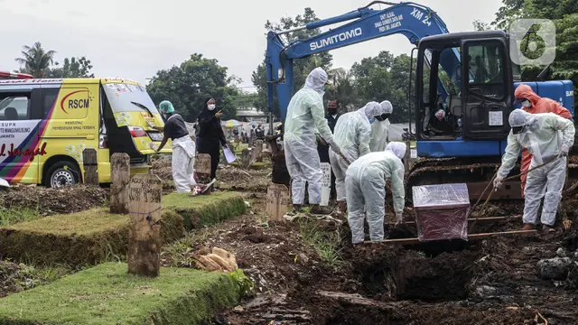 FOTO: Angka Kematian Akibat COVID-19 di Jakarta Diklaim Masih Rendah