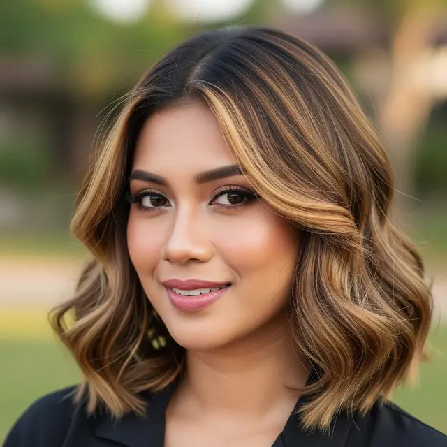 Model Rambut Pendek Cat Pirang untuk Kulit Sawo Matang