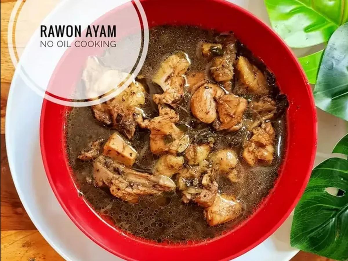 7. Resep Bumbu Rawon Ayam Tanpa Minyak<br>