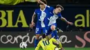 Atletico Madrid unggul lebih awal lewat gol cepat Axel Witsel pada menit ke-9. (JOSE JORDAN/AFP)