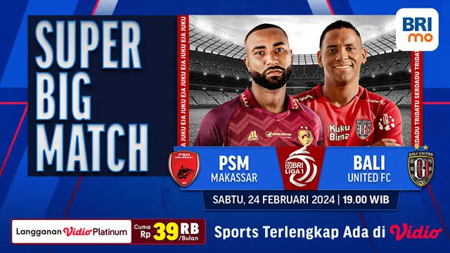 PSM Makassar Vs Bali United