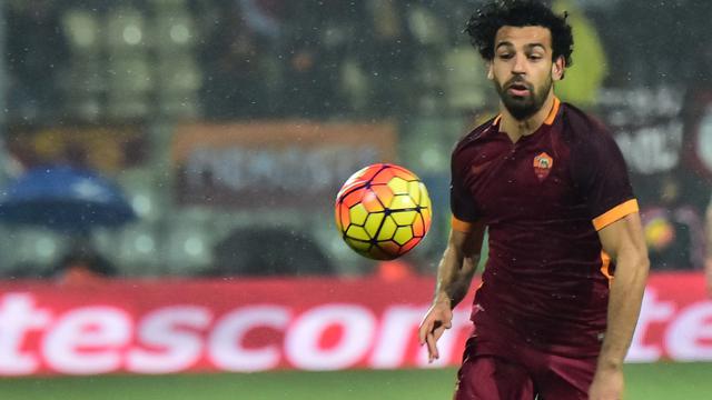 Mohamed Salah di AS Roma.
