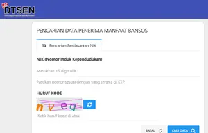 Cara Cek Desil Bansos Lewat HP di cekbansos.kemensos.go.id