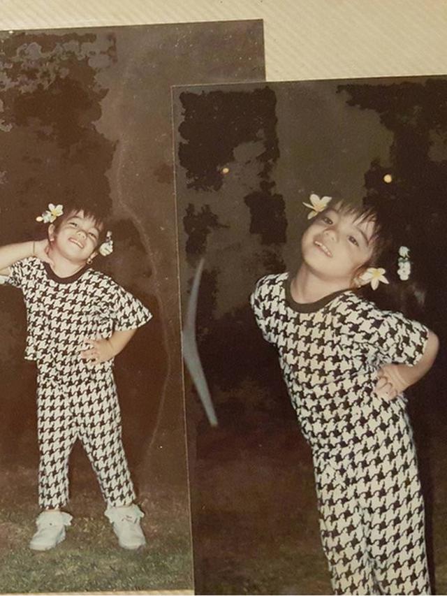 6 Potret Masa Kecil Sheila Marcia, Bikin Gemas