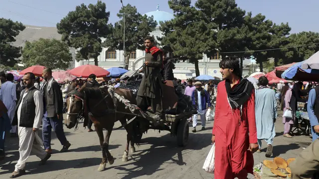 Denyut Ekonomi Afghanistan usai Berkuasanya Taliban