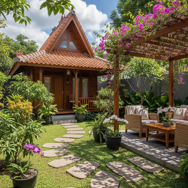 9 Konsep Kebun Buah Mini Menyatu dengan Area Santai Keluarga, Wujudkan Harmoni Alam