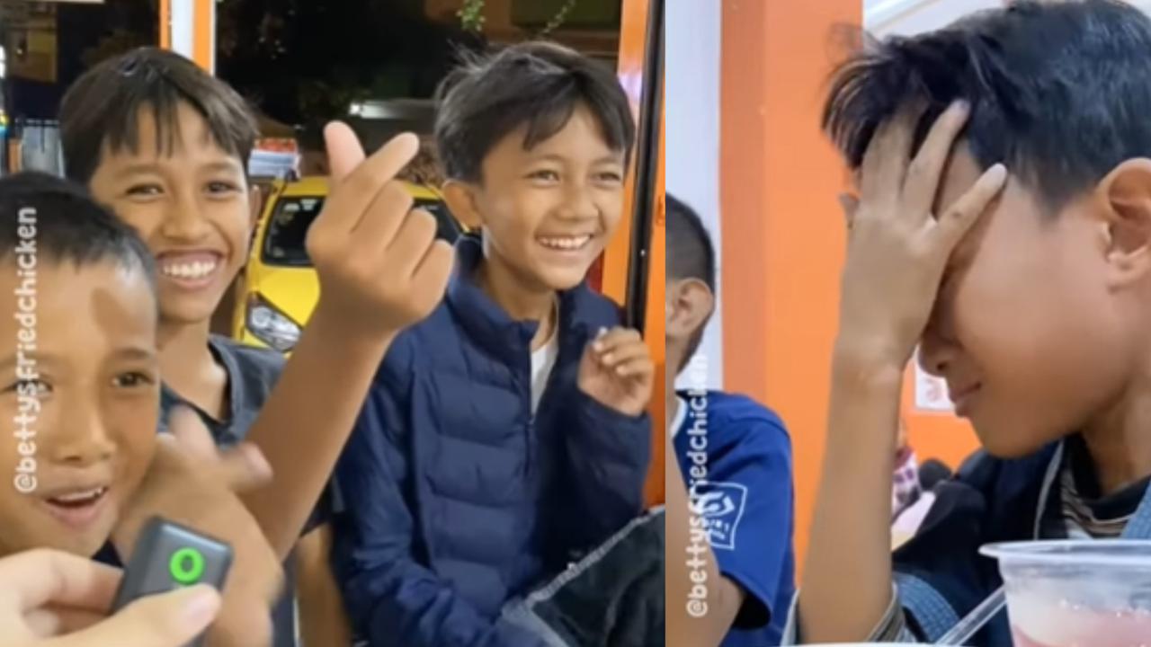 Bocah ini Menangis saat Ditraktir Makan Bareng Temannya, Ditanya Kenapa Ternyata Alasannya Bikin Sedih