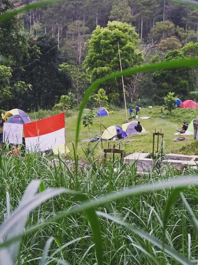 Area kemping Gunung Manglayang