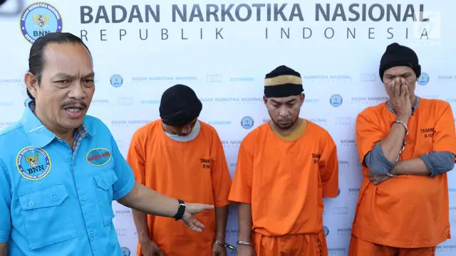 BNN Ungkap Tiga Kasus Penyelundupan Narkotika Internasional