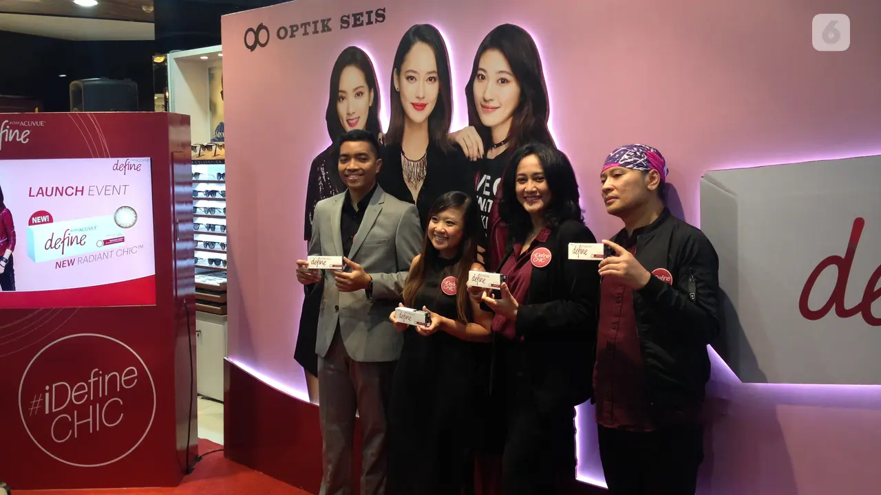 Koleksi Baru, Acuvue Define Radiant Chic Dirancang Khusus untuk Mata Asia