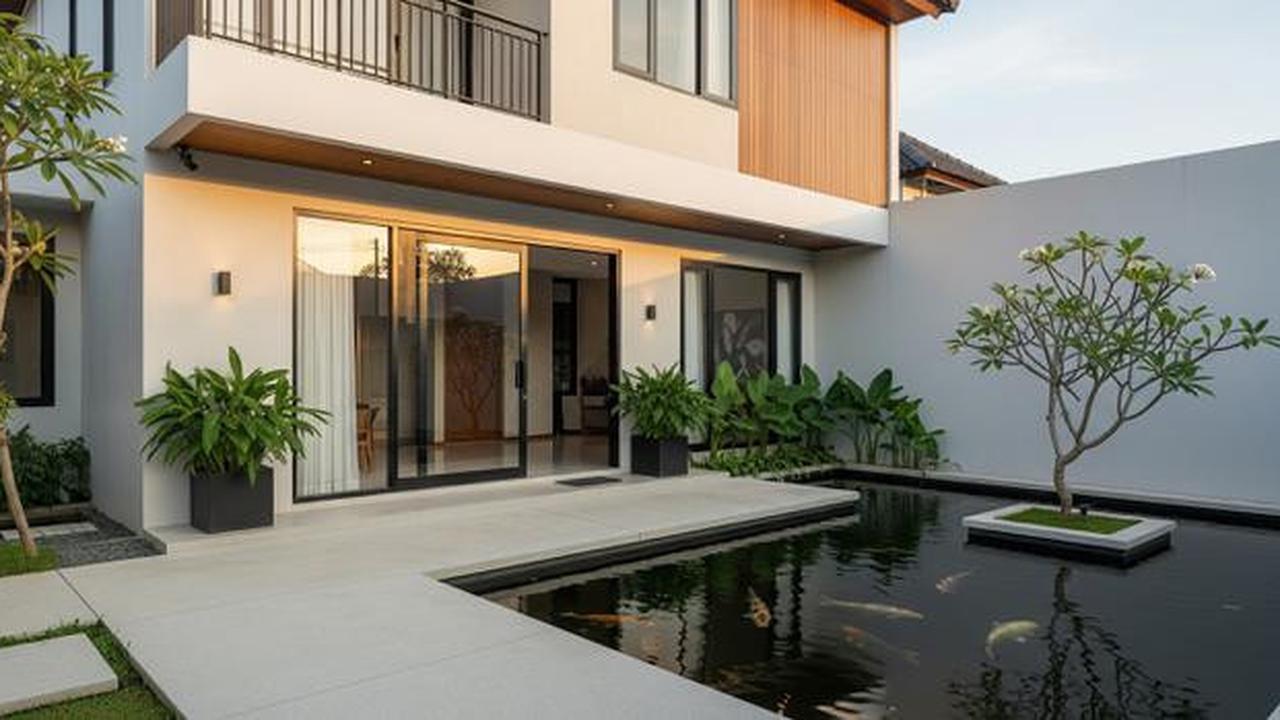 7 Model Kolam Ikan Depan Rumah Minimalis yang Menambah Kesan Asri, Estetis dan Menenangkan