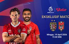 Live Streaming BRI Super League Pekan Ke-28: Bali United vs Malut United, Eksklusif di Vidio