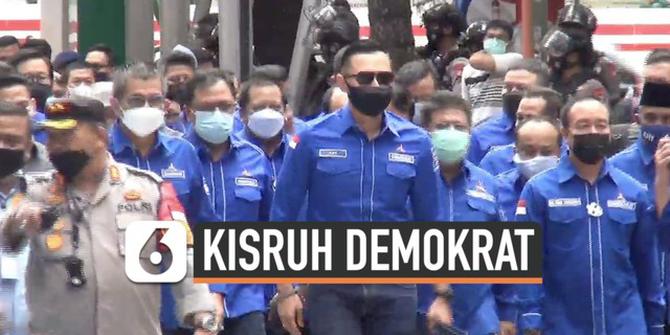 VIDEO: Ketum Partai Demokrat AHY Datangi Kemenkumham, Ada Apa?