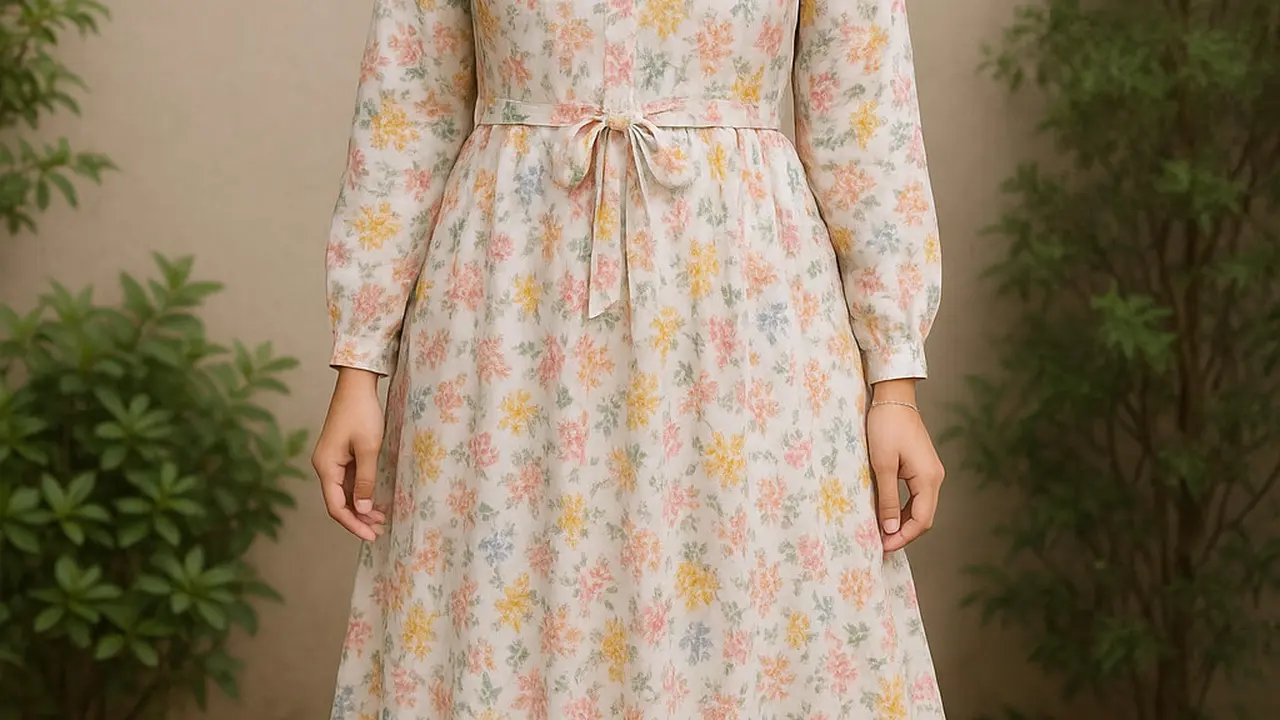 Model Gamis Payung Terbaru (Foto: ChatGPT)