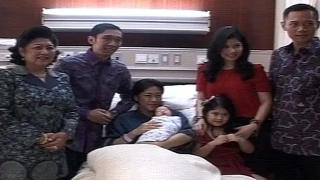SBY pulang tinggalkan cucu