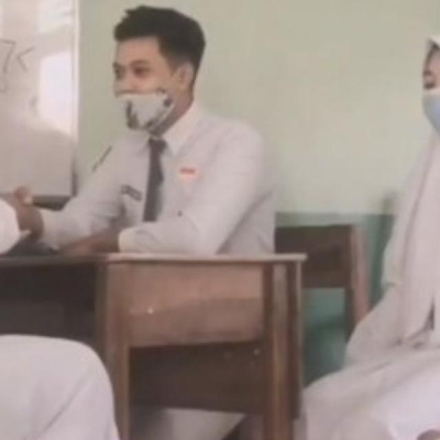 Bikin Baper Praktek Pembelajaran Akad Nikah Di Sekolah Ini Gemas Banget Citizen6 Liputan6 Com