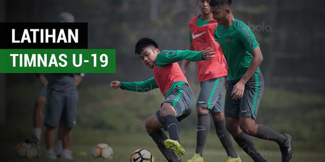 VIDEO: Latihan Timnas Indonesia U-19 untuk Kualifikasi Piala Asia