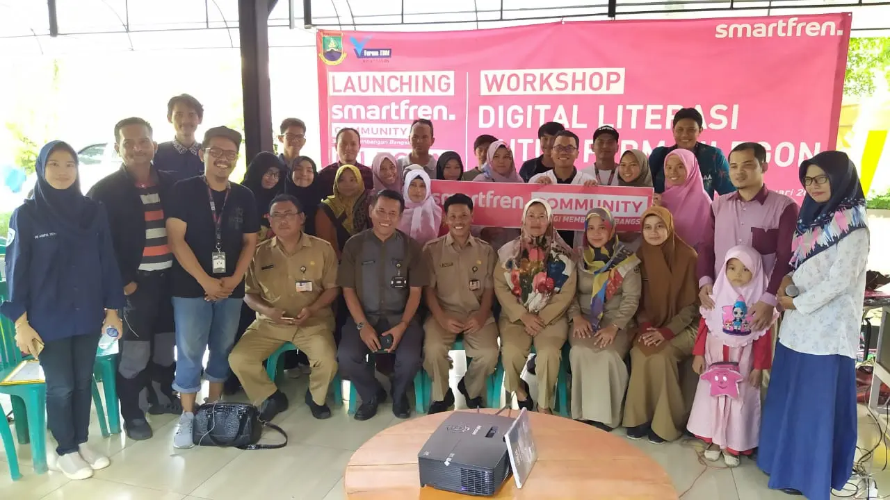 Workshop Digital Literasi Forum Taman Baca Masyarakat Kota Clegon