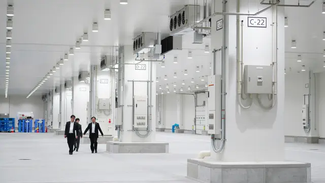 Pasar Ikan Baru Toyosu di Tokyo