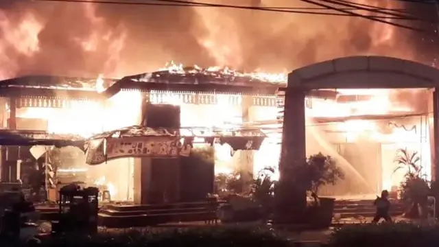 Kebakaran Pasar Taman Puring