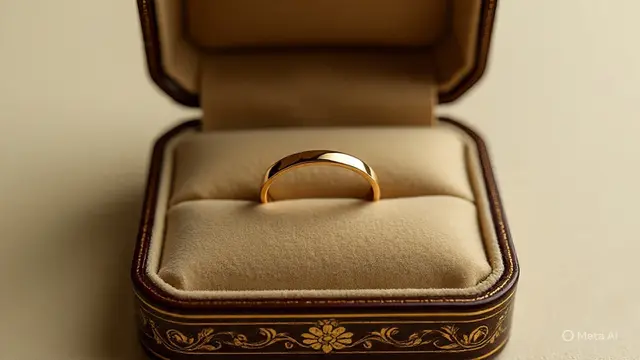 Model Cincin Emas untuk Muslimah Berjari Kecil