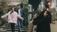 Baru Diungkap, Ini 7 Potret Prewedding Salshabilla Adriani dan Ibrahim Risyad di Jepang