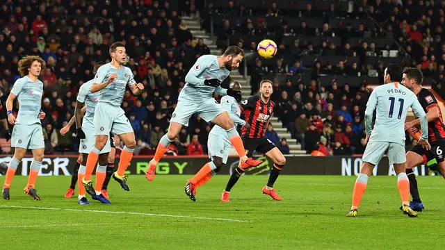 Chelsea Babak Belur di Kandang Bournemouth
