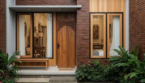 Model Rumah Mungil Penuh Kesan. (Foto: Gemini AI)