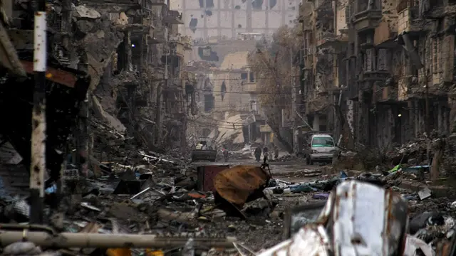 FOTO: 10 Tahun Pemberontakan Melawan Bashar al-Assad di Suriah