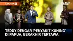 Sekretaris Kabinet Teddy Indra Wijaya hadir Rapat Koordinasi Nasional DTSEN, Kementerian Sosial dan Badan Pusat Statistik, Kamis (13/11). Dalam acara tersebut, Kepala Dinsos Keerom Papua, Kornelia, mengaku sangat bahagia bertemu Seskab Teddy hingga m...
