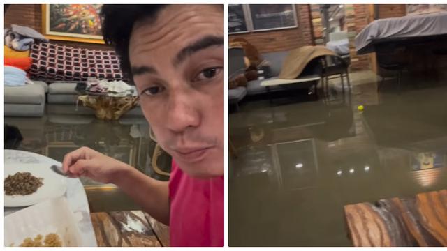 Rumah 6 Artis Ini Pernah Kebanjiran Sampai Masuk Rumah, Baim Wong