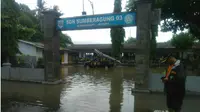 Sungai Tanggul di Jember Meluap, Ratusan Rumah Warga Terendam