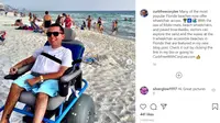 Cory Lee, Pemuda Cerebral Palsy yang Berhasil Menjelajahi 7 Benua. Foto. instagram @curbfreecorylee