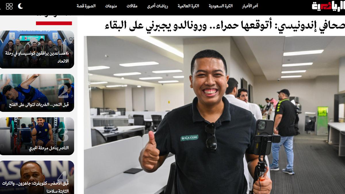 Gara-gara Meliput Timnas Indonesia di R4 Kualifikasi Piala Dunia 2026, Jurnalis Bola.com Masuk Pemberitaan Media Arab Saudi