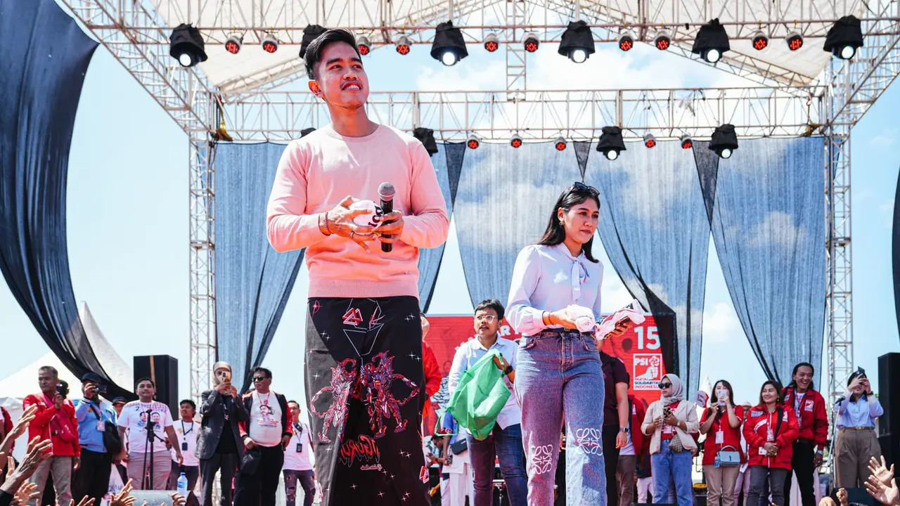 Ketua Umum Partai Solidaritas Indonesia (PSI) Kaesang Pangarep.