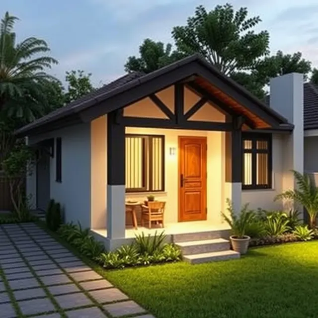 Rumah Cantik Sederhana Tapi Elegan