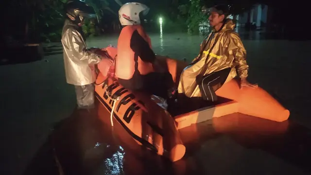 Banjir melanda sejumlah desa di Kabupaten Cilacap, Jawa Tengah. (Foto: Liputan6.com/BPBD Cilacap)