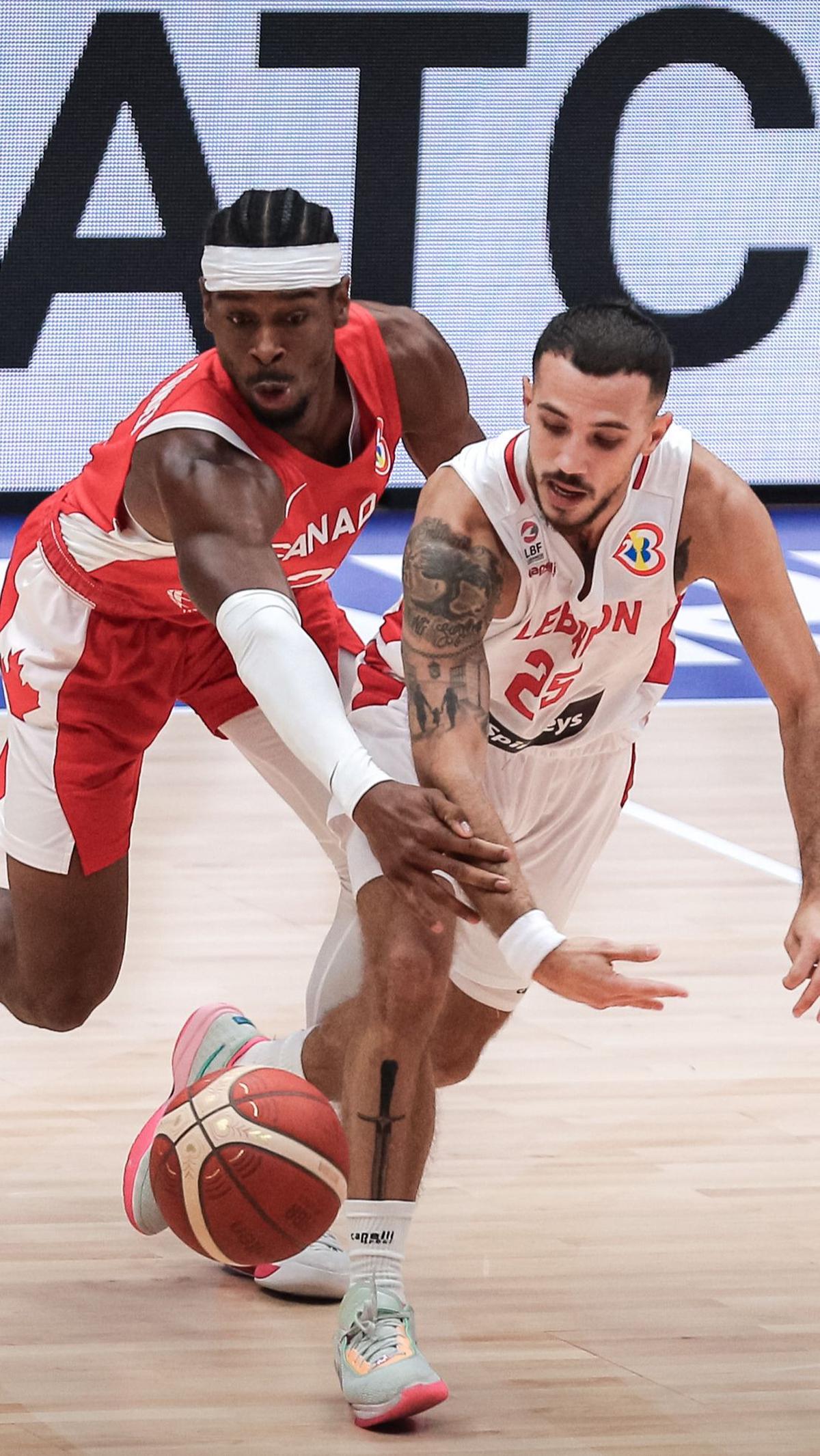 Kanada sukses mengalahkan Lebanon dengan kemenangan telak 128-73.