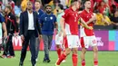 Menang atas Indonesia membuat Timnas Australia kokoh di peringkat kedua klasemen grup C putaran ketiga Kualifikasi Piala Dunia 2026 Zona Asia dengan raihan 10 poin. Sementara Skuad Garuda harus melorot ke peringkat kelima dengan raihan enam poin. (DAVID GRAY/AFP)
