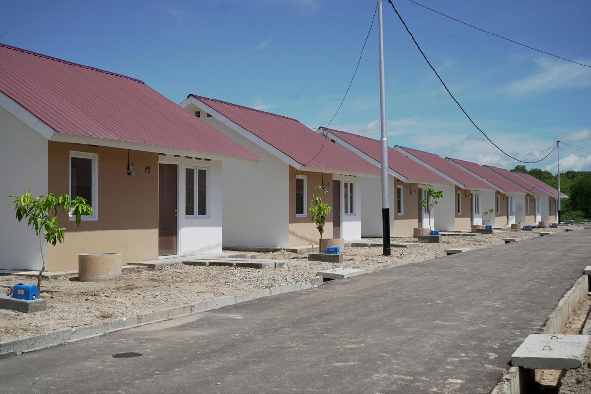 Potret rumah untuk mantan pejuang Timor-Timur