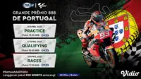 MotoGP Portugal Series di Kanal FOX Sports. (Sumber : dok. vidio.com)