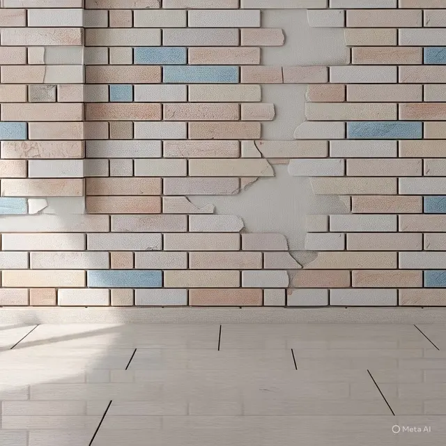 Model Keramik Simple Brick dengan Finishing Modern