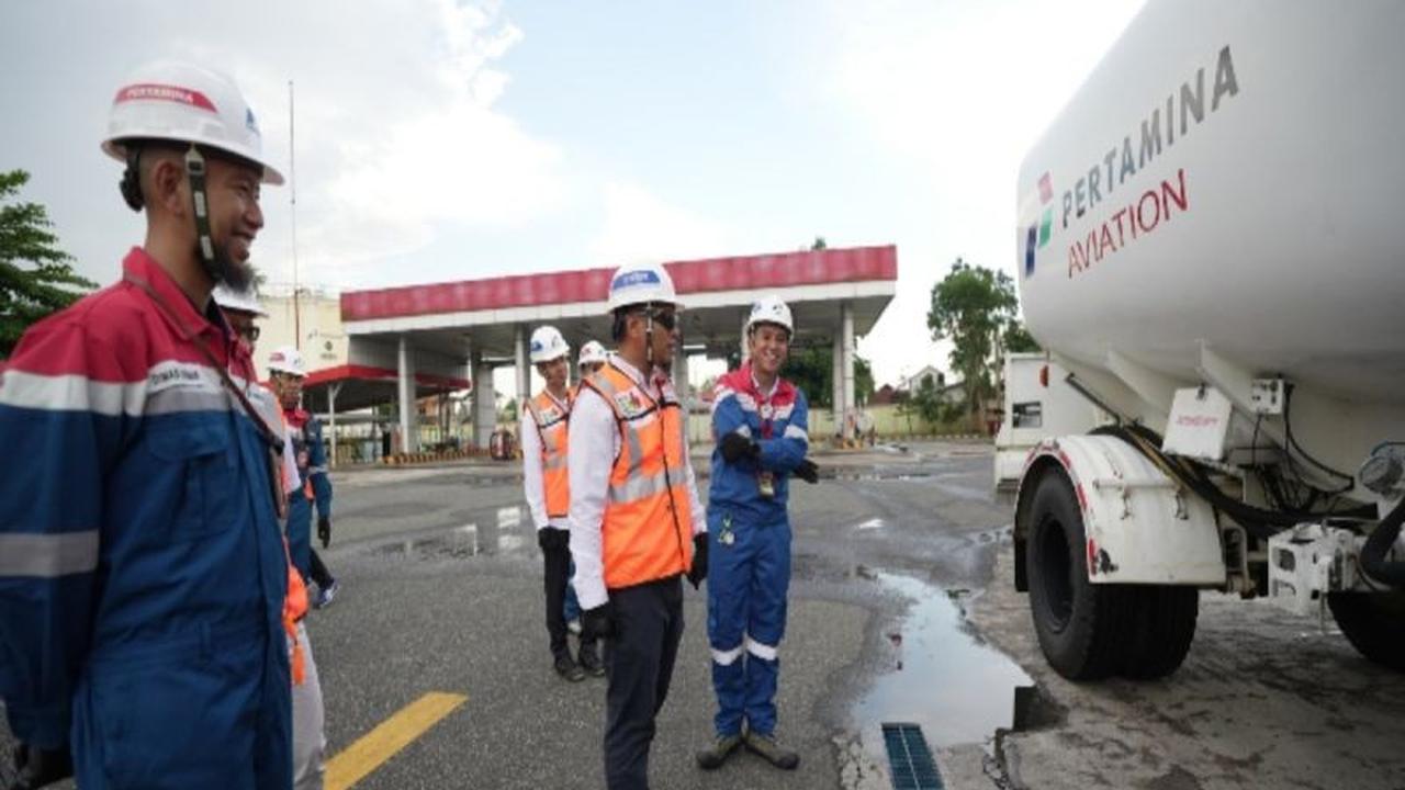 Tahukah Anda? Kesiapan Avtur Pertamina di Bandara Syamsudin Noor Jadi Kunci Kelancaran Penerbangan Kalsel
