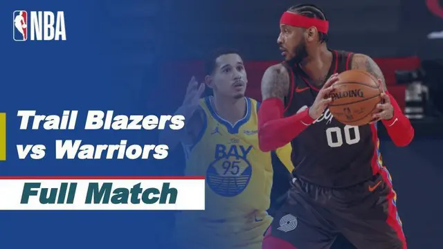 Berita video highlights NBA ada Portland Trail Blazer yang berhasil mengalahkan Golden State Warriors dengan skor 108-106.