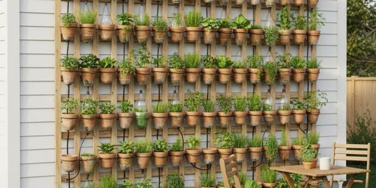 7 Model Kebun Vertikal Untuk Halaman Belakang Rumah Sempit Agar Terlihat Asri dan Nyaman