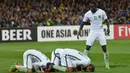 4. Arab Saudi - Menang 1-0 atas Jepang membuat kekuatan traditional Asia ini berhasil lolos ke Piala Dunia. Negara besutan Bert van Marwijk ini lolos dramatis sebagai runner-up setelah hanya unggul selisih gol dari Australia. (AFP/Brenton Edwards)